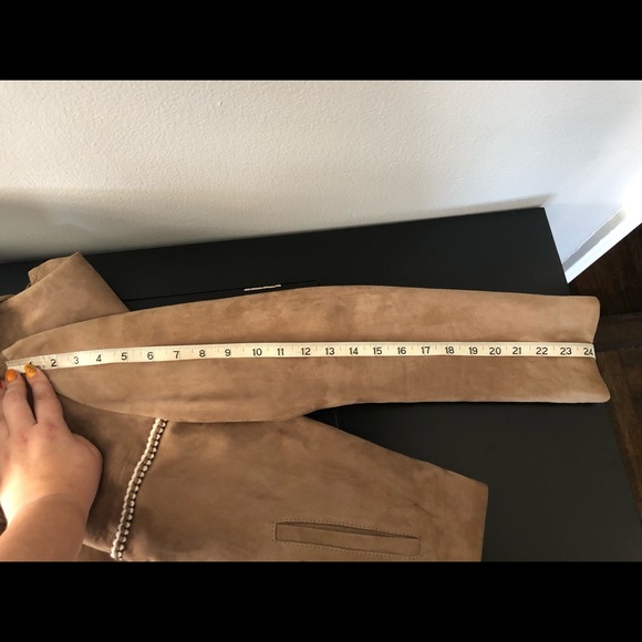 NWT 100% Goat Suede Jacket by George J Love, size L - Picture 5 of 8